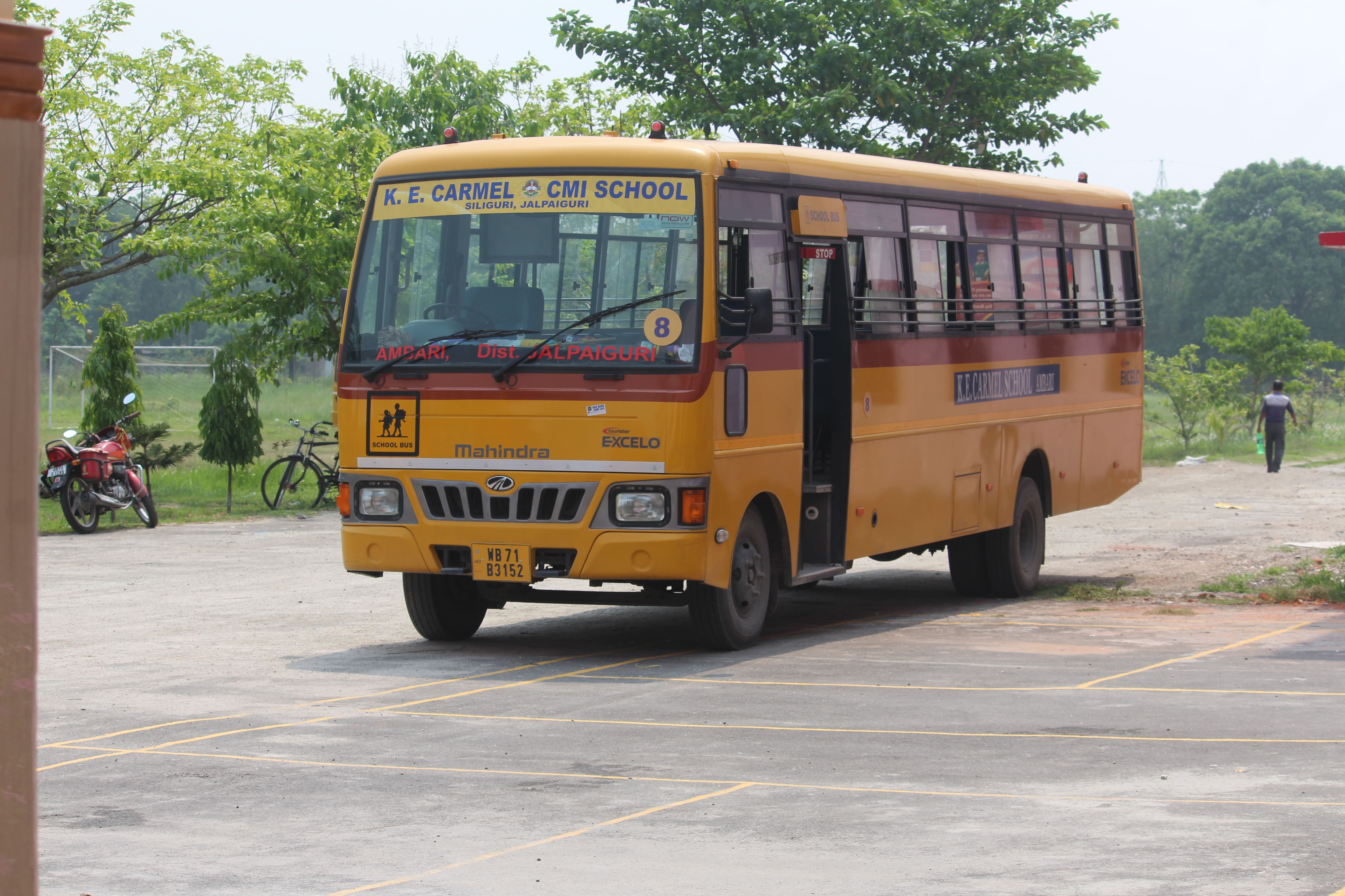 K.E. Carmel School bus